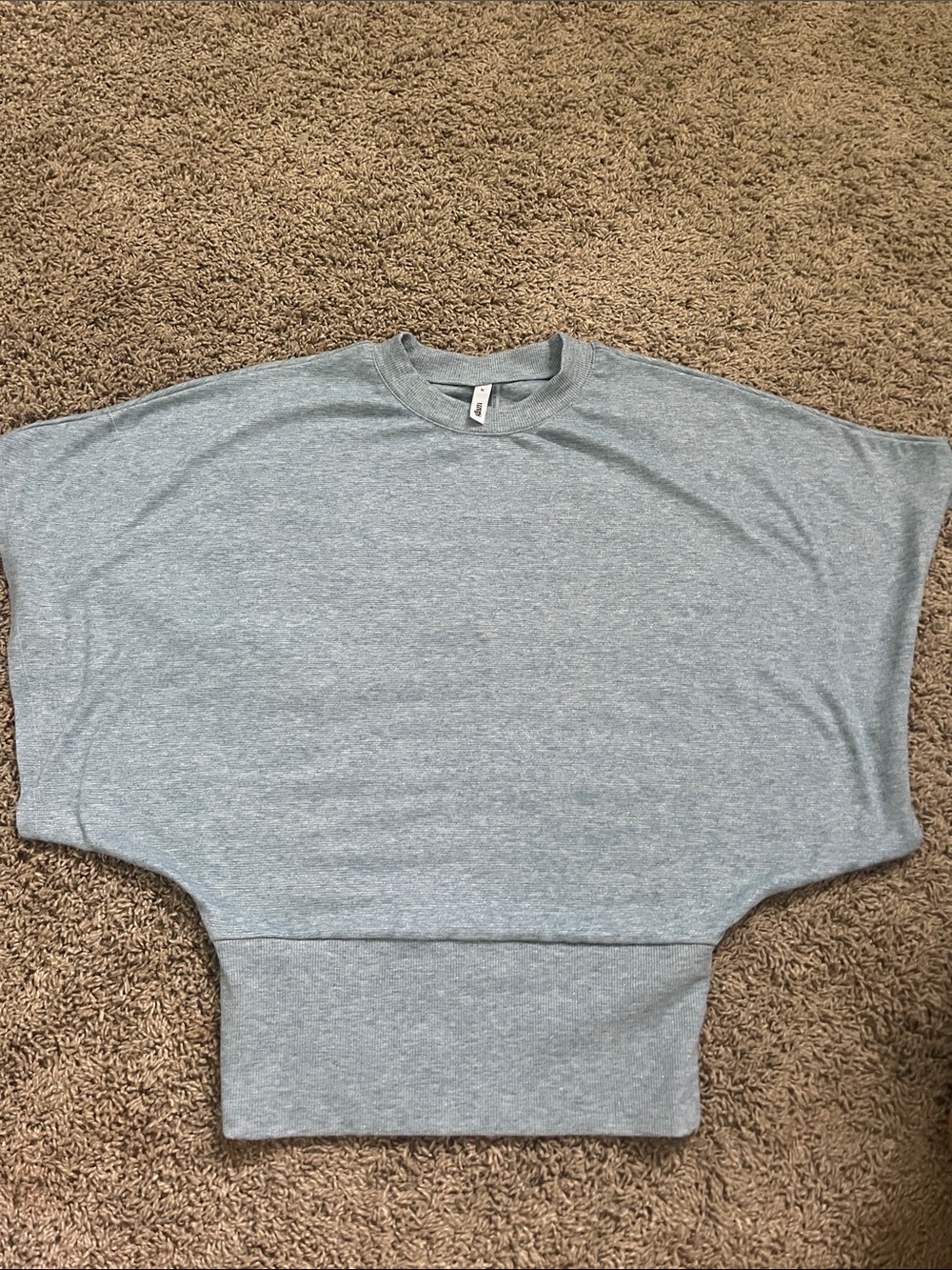 Heathered Light Blue Crewneck Sweatshirt
